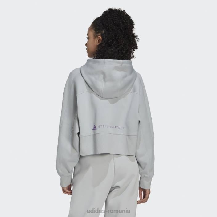 Adidas onix by stella mccartney decupat hanorac modă unisex onix 2JBN23101