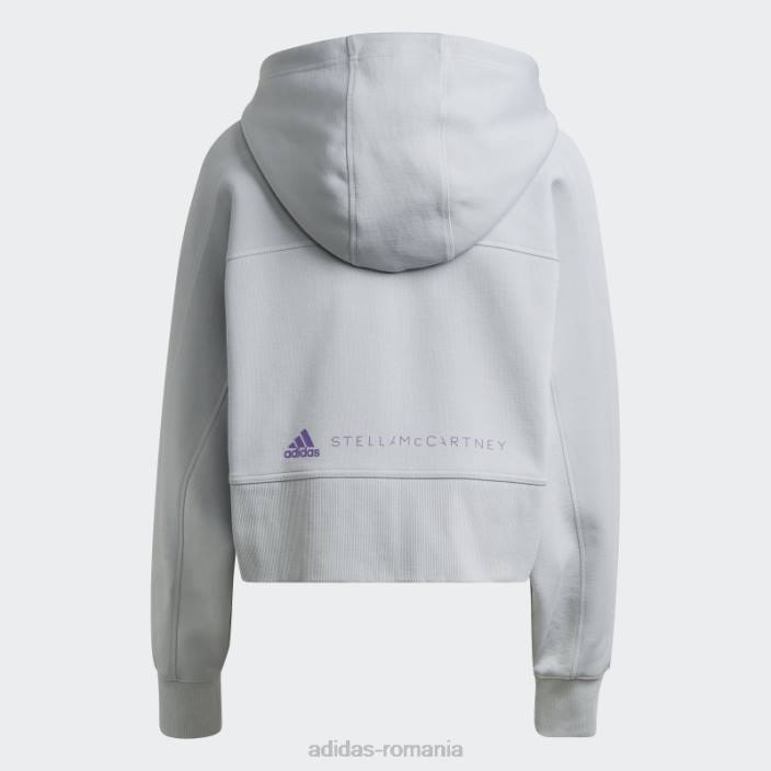 Adidas onix by stella mccartney decupat hanorac modă unisex onix 2JBN23101
