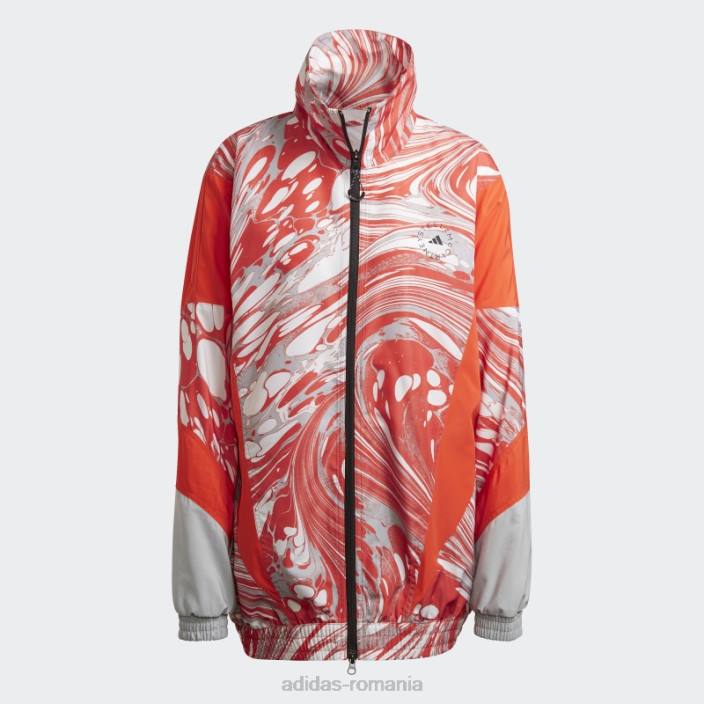 Adidas onix by stella mccartney țesut cu imprimeu la modă unisex onix/portocaliu 2JBN22686