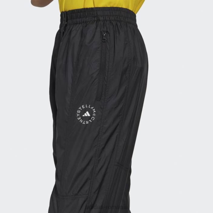 Adidas pantaloni de iarnă țesuți, căptușiți de stella mccartney, moda neagră unisex negru 2JBN23981