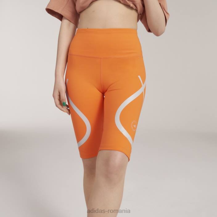 Adidas pantaloni scurți de ciclism orange hot by stella mccartney truepace unisex portocale 2JBN23607