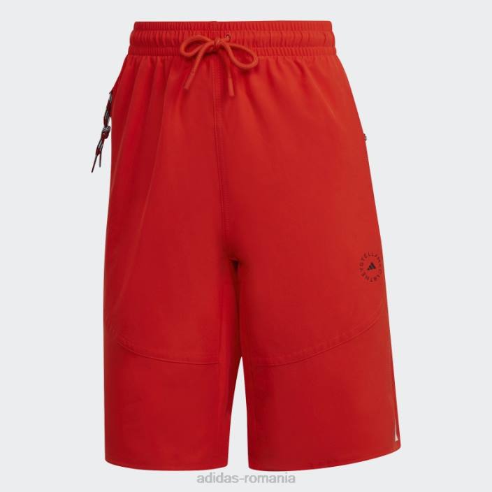 Adidas portocaliu by stella mccartney pantaloni scurți țesuți la modă unisex portocale 2JBN2653
