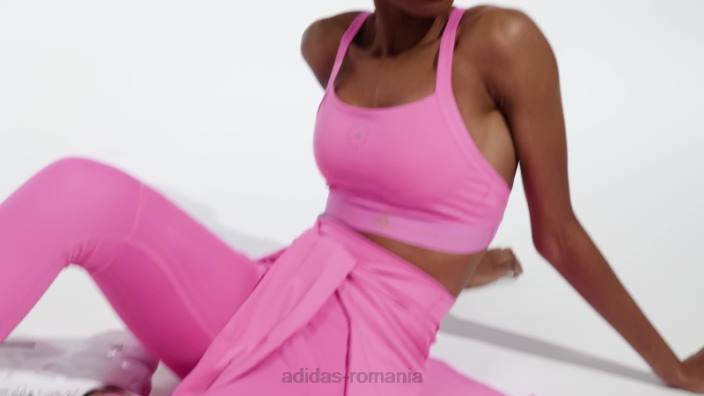 Adidas roz de stella mccartney truepurpose mod sutien mediu suport unisex roz 2JBN16650
