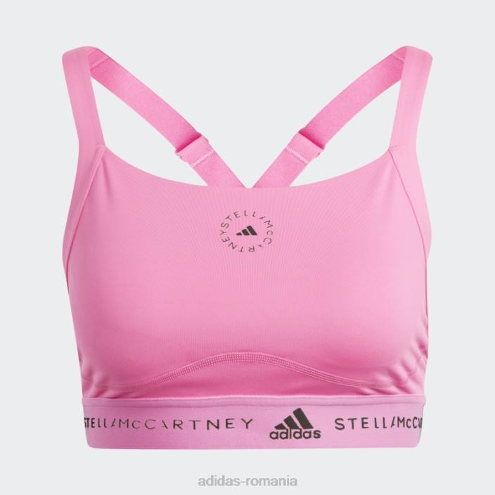Adidas roz de stella mccartney truepurpose mod sutien mediu suport unisex roz 2JBN16650