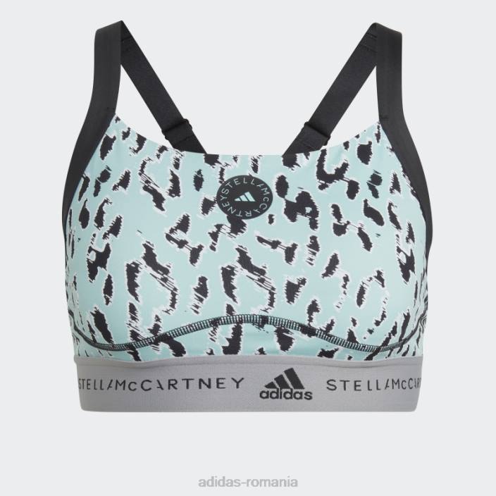 Adidas splash by stella mccartney truepurpose suport mediu imprimat sutien fashion unisex stropi/negru 2JBN2541