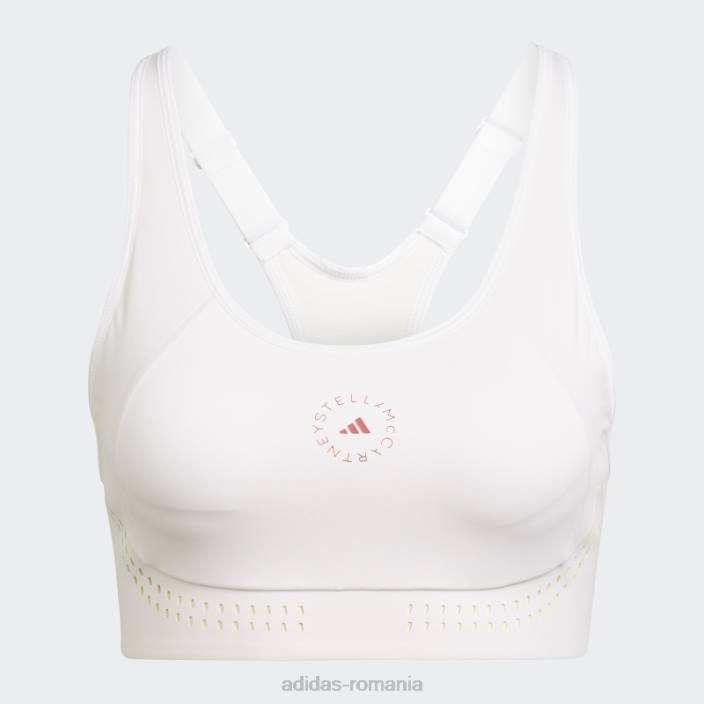 Adidas sutien de susținere mediu truepurpose alb adidas unisex alb/roz 2JBN2619
