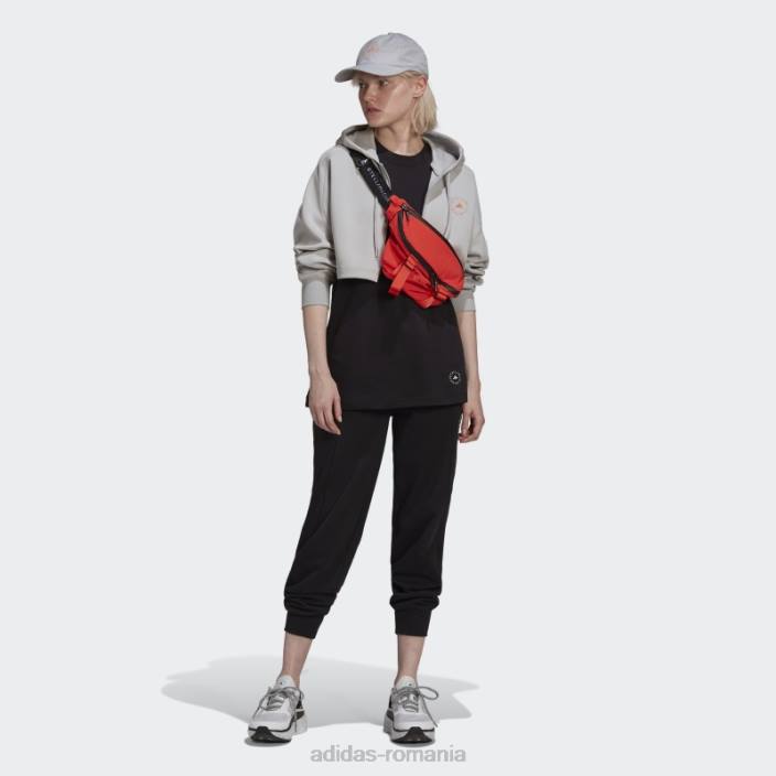 Adidas tricou cu logo negru fashion by stella mccartney unisex negru 2JBN16592