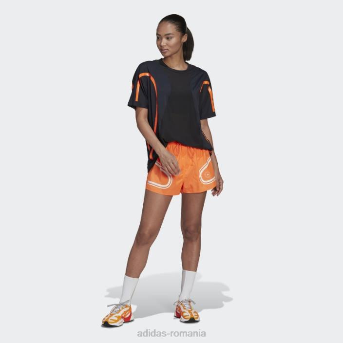 Adidas tricou negru de stella mccartney truepace running loose unisex negru 2JBN2354