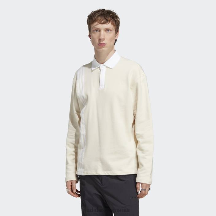 Adidas tricou rugby cu mânecă lungă rifta metro alb unisex alb 2JBN14550