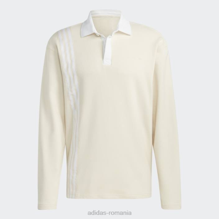 Adidas tricou rugby cu mânecă lungă rifta metro alb unisex alb 2JBN14550