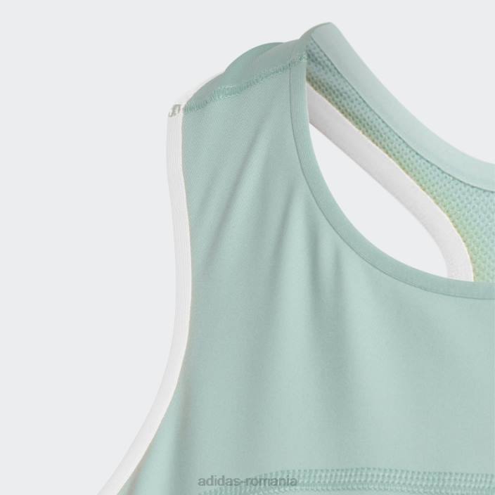 Adidas verde înghețat de stella mccartney truepace alergare crop top fierbinte unisex verde înghețat 2JBN2484