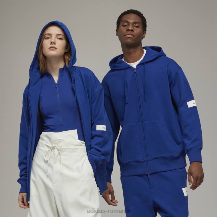 Adidas Hanoră adidas cu fermoar din bumbac organic y-3 unisex2JBN14538