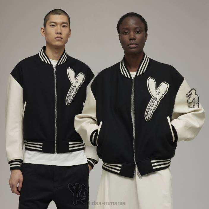 Adidas jachetă fashion y-3 letterman adidas unisex2JBN7010