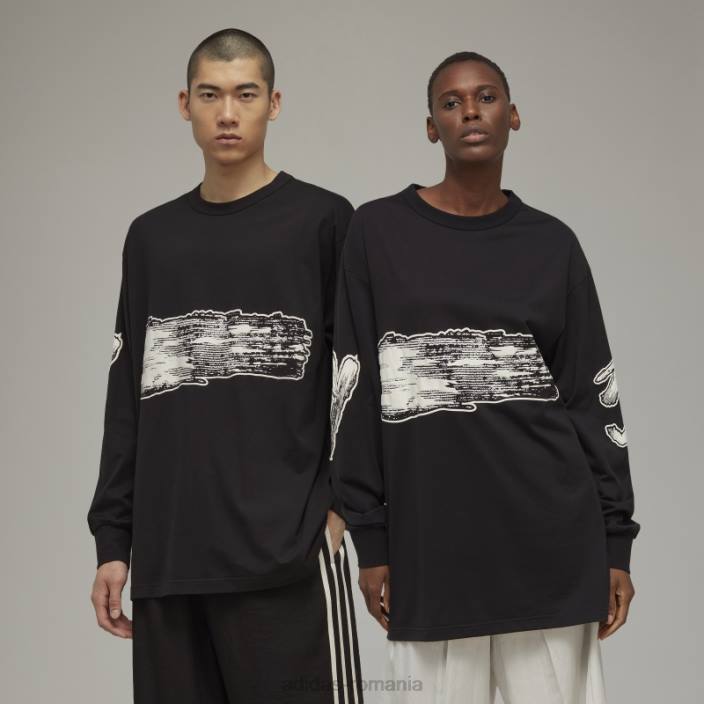 Adidas tricou cu mânecă lungă cu logo grafic y-3 unisex2JBN6911