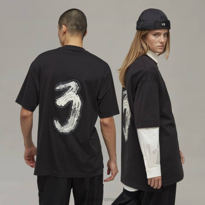 Adidas tricou elegant cu mânecă scurtă cu logo grafic Y-3 unisex2JBN6907