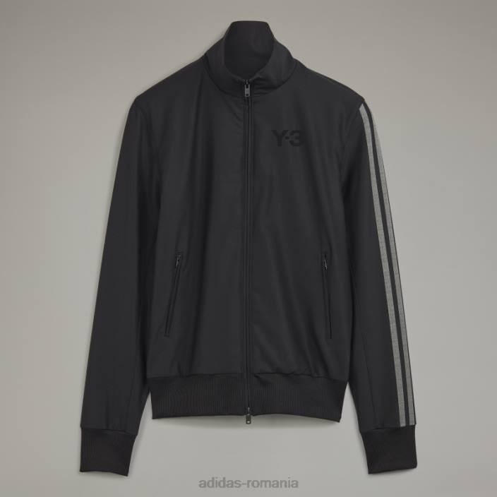 Adidas y-3 Top de sport din lână rafinată cu 3 dungi fierbinți unisex2JBN6898