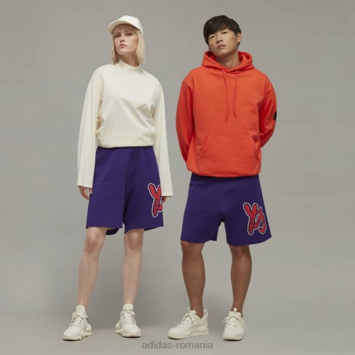 Adidas y-3 logo tricot pantaloni scurți la modă unisex2JBN6900