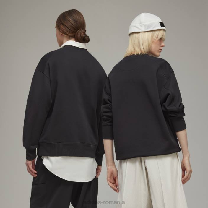 Adidas y-3 pulover crew din bumbac organic stilat unisex2JBN6773