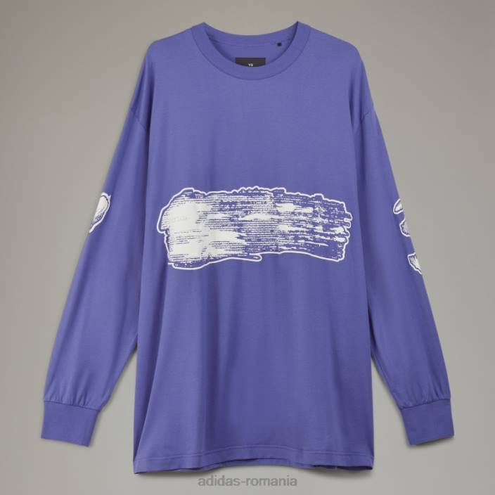 Adidas y-3 tricou cu mânecă lungă cu logo grafic elegant unisex2JBN6899