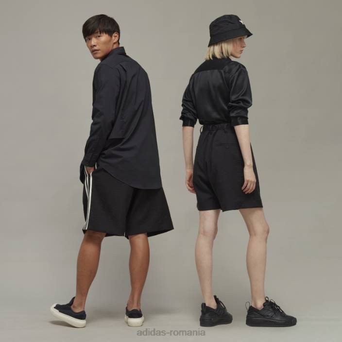 Adidas y-3 uniformă sport pantaloni scurți cu 3 dungi adidas unisex2JBN6945