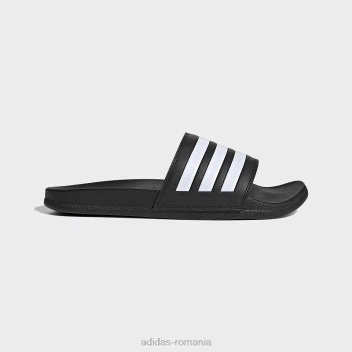 Adidas diapozitive adilette comfort alb unisex alb negru 2JBN3929