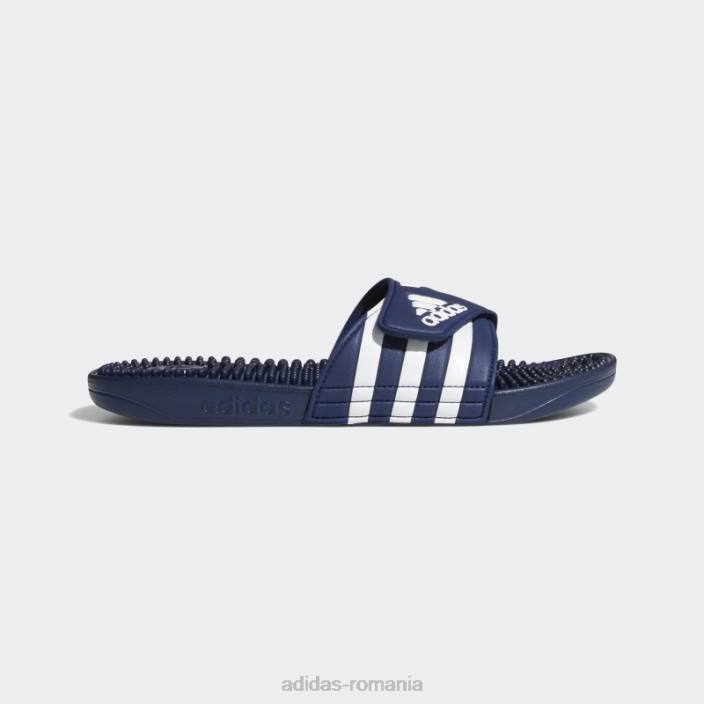 Adidas diapozitive adissage albastru închis unisex albastru închis/alb 2JBN3863