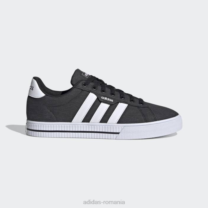 Adidas pantofi negri Daily 3.0 unisex alb negru 2JBN4331