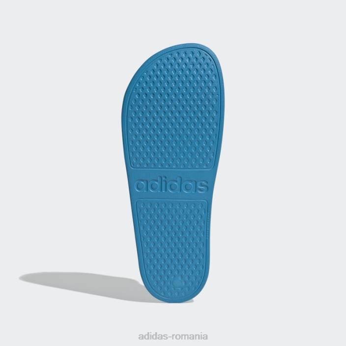 Adidas sandale adilette aqua albastre adidas unisex albastru alb 2JBN4662