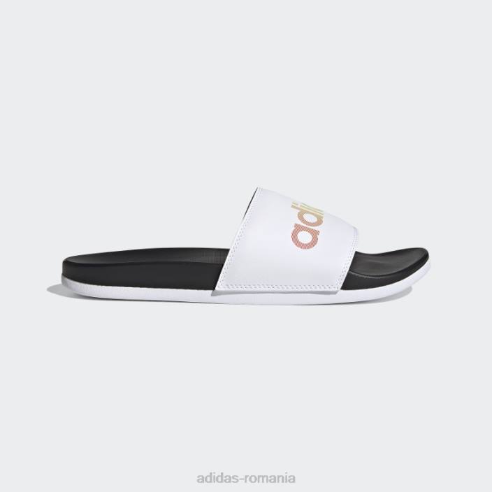 Adidas sandale adilette confort negre adidas unisex alb negru 2JBN3990