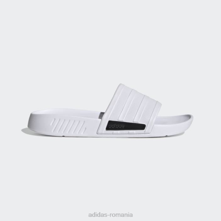 Adidas tobogane adidas racer tr albe unisex alb negru 2JBN4743