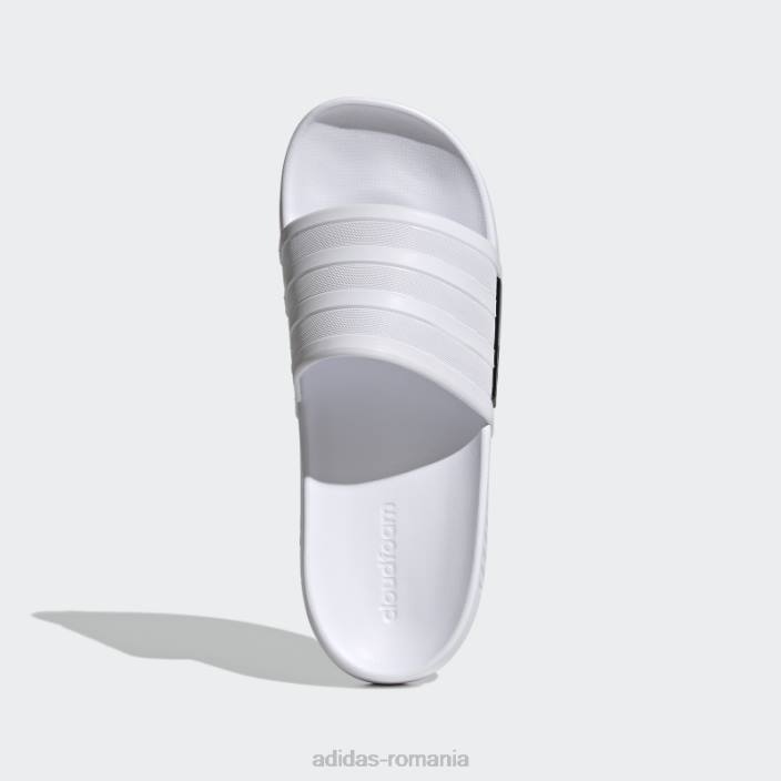 Adidas tobogane adidas racer tr albe unisex alb negru 2JBN4743