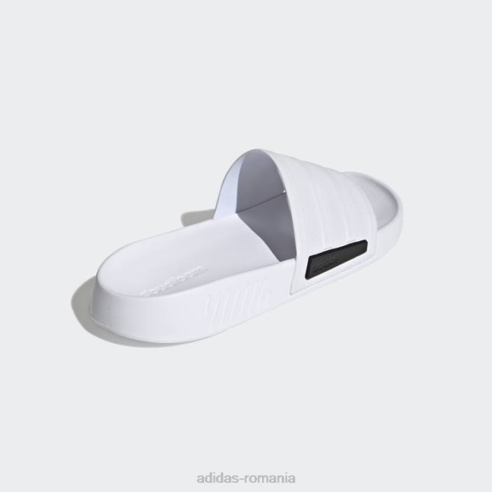 Adidas tobogane adidas racer tr albe unisex alb negru 2JBN4743