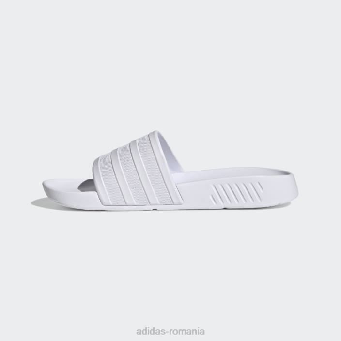 Adidas tobogane adidas racer tr albe unisex alb negru 2JBN4743