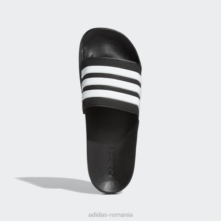 Adidas tobogane de duș adilette negru/alb unisex alb negru 2JBN8671