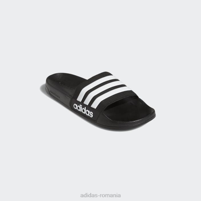 Adidas tobogane de duș adilette negru/alb unisex alb negru 2JBN8671