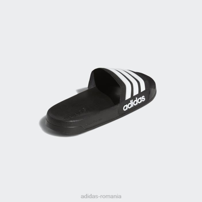 Adidas tobogane de duș adilette negru/alb unisex alb negru 2JBN8671