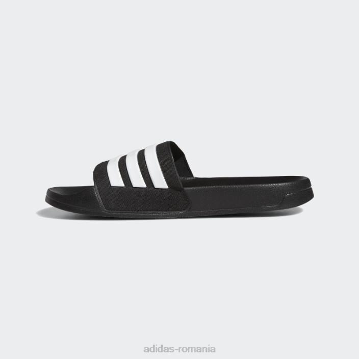 Adidas tobogane de duș adilette negru/alb unisex alb negru 2JBN8671
