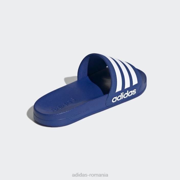 Adidas tobogane de dus adilette albastru regal adidas unisex albastru regal/alb 2JBN4404