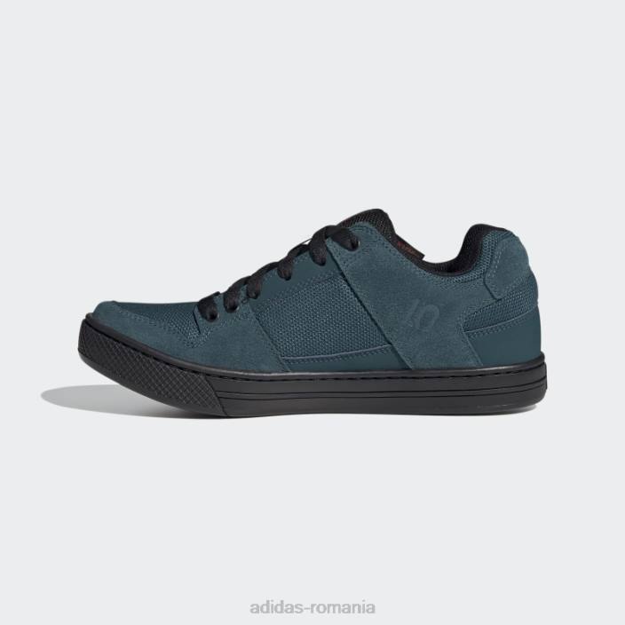 Adidas cinci zece pantofi de mountain bike freerider teal unisex teal/alb/rosu 2JBN12571