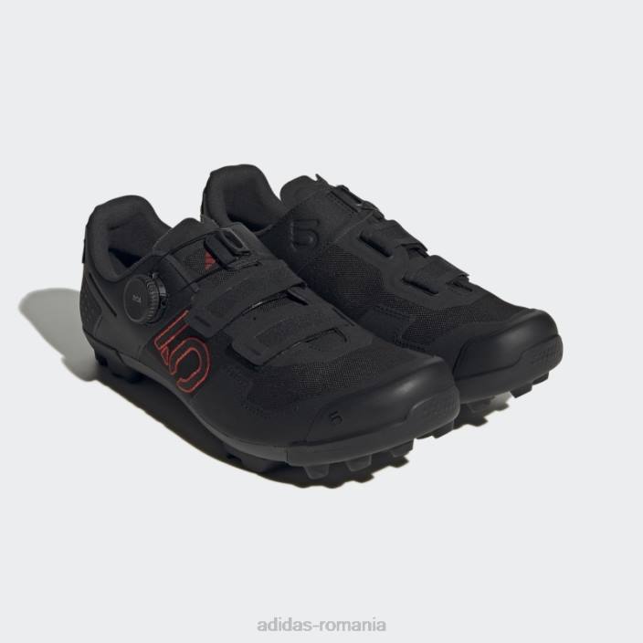 Adidas negri cinci zece pantofi Boa Kestrel unisex gri inchis 2JBN12706