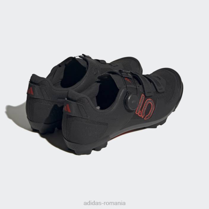 Adidas negri cinci zece pantofi Boa Kestrel unisex gri inchis 2JBN12706