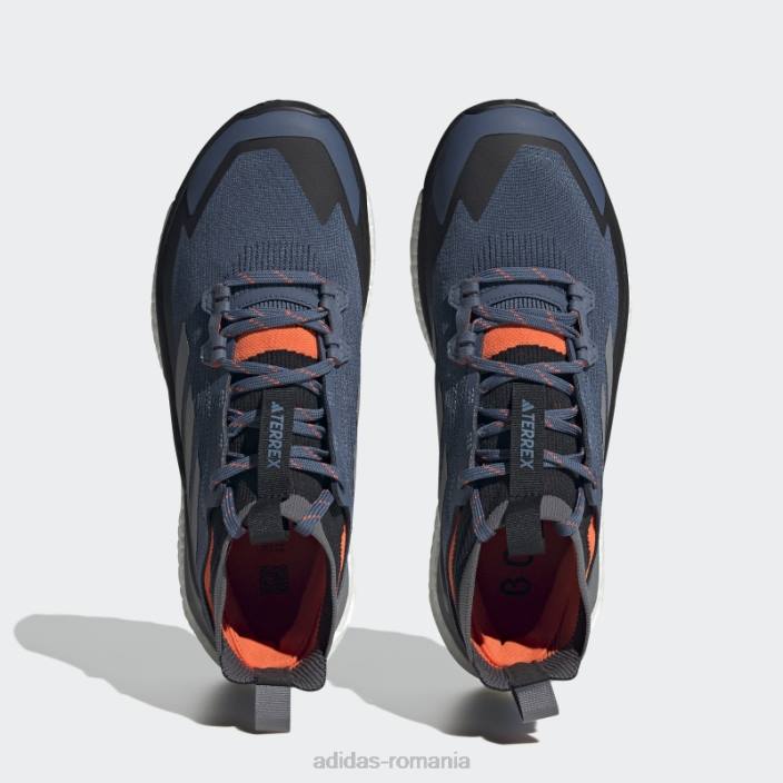 Adidas oțel terrex free hiker pantofi de drumeție 2.0 unisex oțel/gri/cerneală 2JBN12647