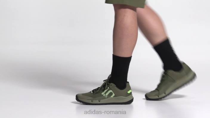 Adidas olive five ten trailcross lt pantofi mountain bike unisex măsline/lime/orbit green 2JBN12718