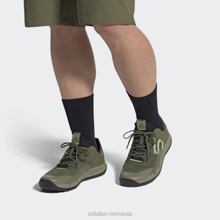 Adidas olive five ten trailcross lt pantofi mountain bike unisex măsline/lime/orbit green 2JBN12718