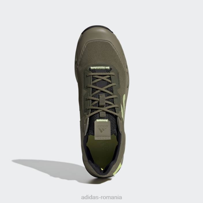 Adidas olive five ten trailcross lt pantofi mountain bike unisex măsline/lime/orbit green 2JBN12718