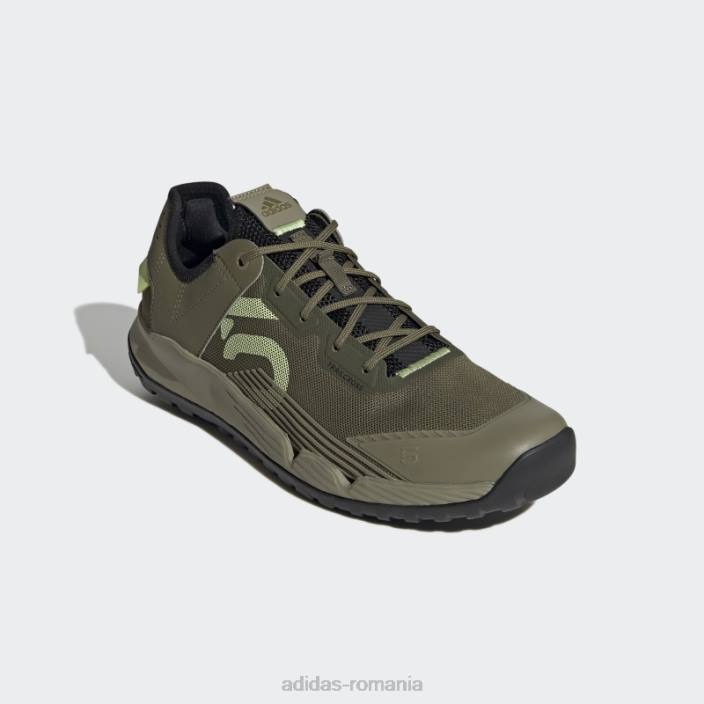 Adidas olive five ten trailcross lt pantofi mountain bike unisex măsline/lime/orbit green 2JBN12718