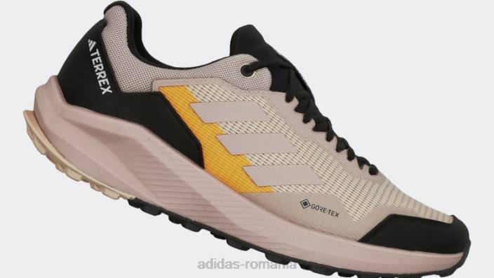 Adidas pantofi bej terrex trail rider gore-tex trail running adidas unisex bej/taup/auriu 2JBN12819