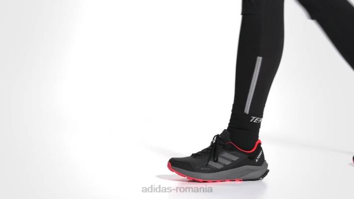 Adidas pantofi de alergare negri terrex trail rider gore-tex adidas unisex negru/gri/rosu 2JBN12807