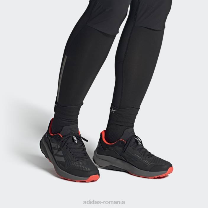 Adidas pantofi de alergare negri terrex trail rider gore-tex adidas unisex negru/gri/rosu 2JBN12807