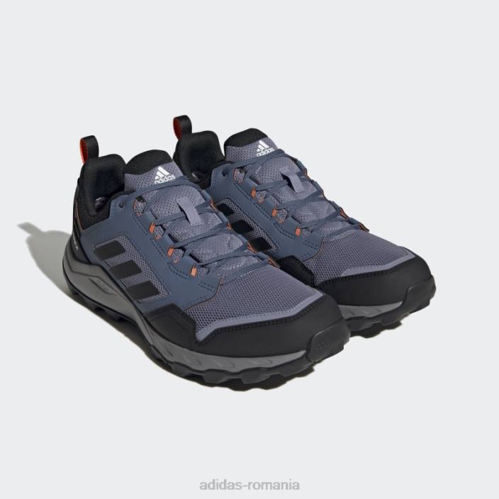 Adidas pantofi de alergare pe trail violet argintiu tracerocker 2.0 gore-tex adidas unisex violet argintiu/negru/portocaliu 2JBN12429